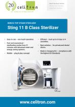 Sting 11 B Class Bench-Top Steam Sterilizers