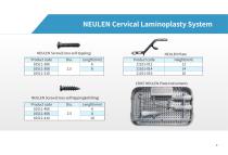 Cervical compression plate NEULEN - 2