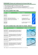 Low vacuum drainage set with collection bag - 2