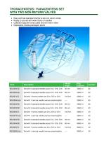 Thoracentesis / paracentesis sets with non-return valves-3