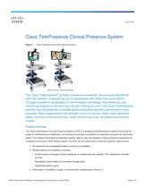 Cisco TelePresence Clinical Presence System - 1