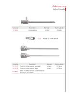 INSTRUMENTS FOR ARTHROSCOPY-16