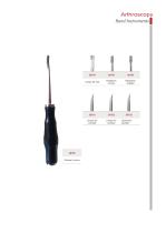 INSTRUMENTS FOR ARTHROSCOPY-29