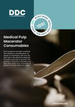 Medical Pulp Macerator Consumables