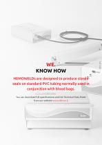 HEMOWELD line of PVC tube sealers-2