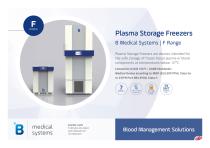 Plasma Storage Freezers