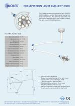 EMA-LED GmbH, OR-Lights, Examination lights, Pendant system - 2