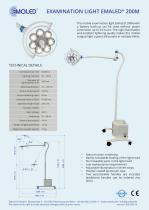 EMA-LED GmbH, OR-Lights, Examination lights, Pendant system - 4