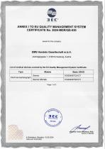 EC Certificate MDR EEG Sienna and Sienna Ultimate QS 030-2