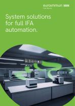 System solutions for full IFA automation.