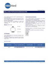 Echo endoscopy balloons - 1