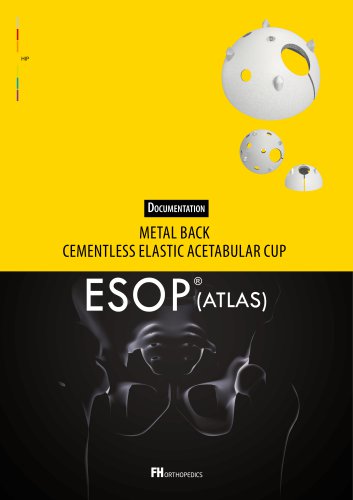 METAL BACK CEMENTLESS ELASTIC ACETABULAR CUP