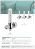 Qmed, Qmed twin - variable area oxygen flowmeters - 2