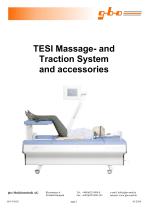 TESI Massage- and  Traction Systems and accessories-1