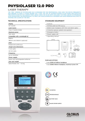 PHYSIOLASER 12.0 PRO