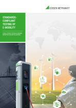 STANDARDSCOMPLIANT TESTING OF E-MOBILITY-1