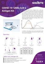 COVID-19 SARS-CoV-2 Antigen Kit Brochure - 1