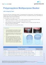 Polypropylene Multipurpose Beaker - 1