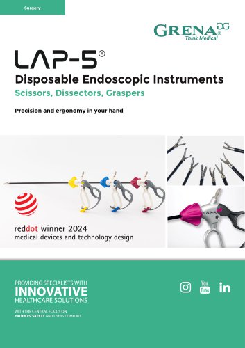 LAP-5 Disposable endoscopic instruments_Catalogue Card