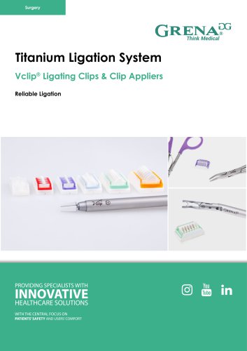 VCLIP Titanium Ligation System_Catalogue Card