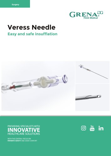 Veress Needle Catalogue Card