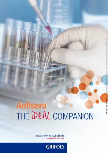 Antisera for conventional techniques brochure