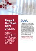 Reagent red blood cells 3% & 5% brochure - 2