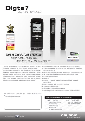 Datasheet Digta 7