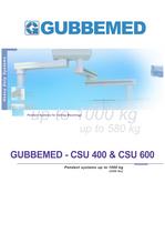Deckenstativ CSU400 & CSU600-2