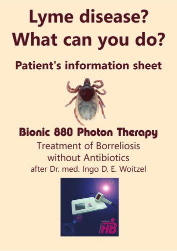 Bionic 880 Photon Therapy Patient´s information sheet
