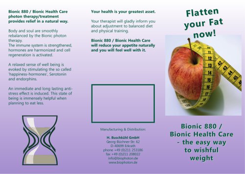 flatten your fat
