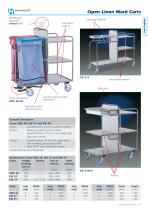 Open Linen Ward Carts - 1