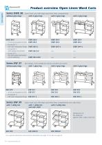 Open Linen Ward Carts - 2