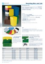 Recycling Bins and Lids - 1