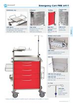 Stainless Steel Patient Care Cart PME 6411 - 7