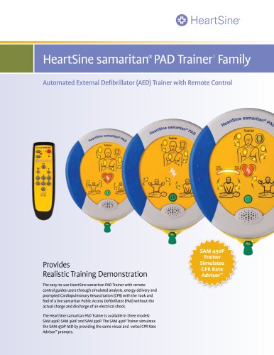 HeartSine samaritan® PAD Trainer1  Family