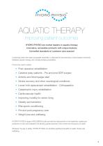 AQUATIC THERAPY TREADMILLS & POOLS-3