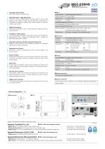 MKC-230HD - Ikegami Tsushinki - PDF Catalogs | Technical Documentation