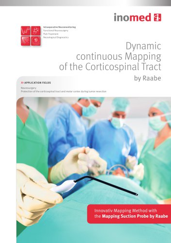 Dynamic continuous Mapping of the Corticospinal Tract