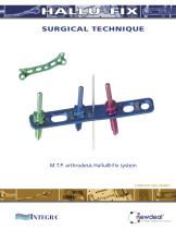 M.T.P. arthrodesis Hallu®-Fix system-1