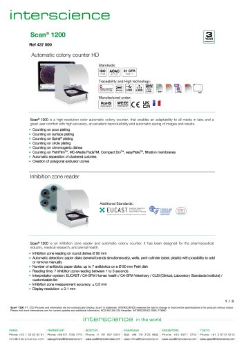 Scan 1200 Inhibition zone reader technical file