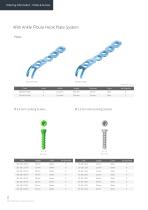 Orthopedic - ARIX Ankle System - Fibula Hook Plate - 16