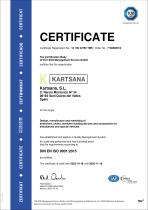 Certificate DIN EN ISO 9001 2015 - Kartsana - PDF Catalogs | Technical ...