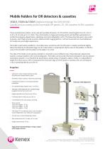 Mobile holders for DR detectors & cassettes
