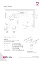 Overhead suspended lead acrylic shield-2
