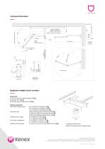 Overhead suspended lead glass shield-2