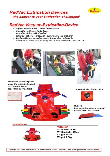 RedVac Extrication Devices