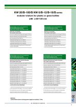 KW 20/B-100/B KW 6/B-12/B-18/B series-3