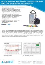 EC-12S RESTING AND STRESS TEST SYSTEM WITH BUILT-IN BP MONITOR (BLUETOOTH) - 1