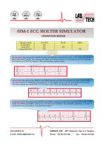 SIM-1 ECG HOLTER SIMULATOR - 2